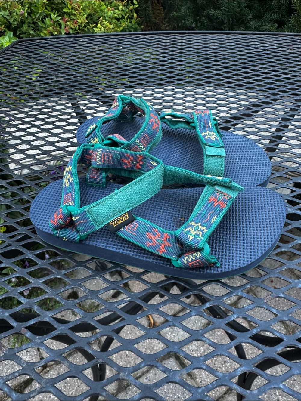 Teva Kids' Teal & Navy Sport Sandals Size 1